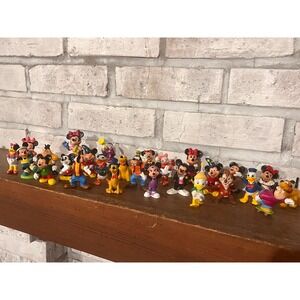 Huge Lot of 27 Vintage Disney PVC Cake Toppers